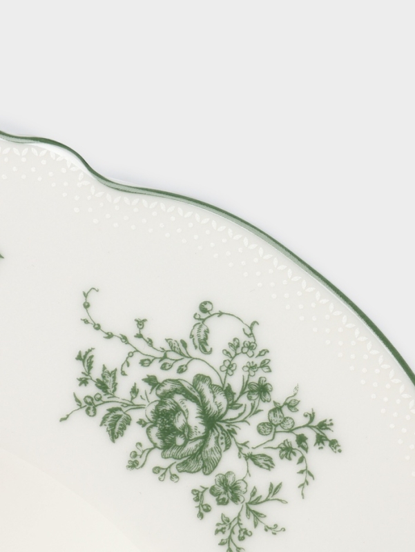 Тарелка глубокая WY Emerald Essence, d=21.5 см, фарфор, белая Тарелка глубокая WY Emerald Essence, d=21.5 см, фарфор, белая