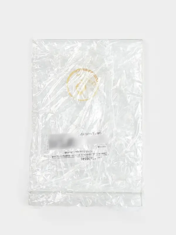 Ценникодержатель в эконом-панель, откидной, 10&times;13.5 см, прозрачный