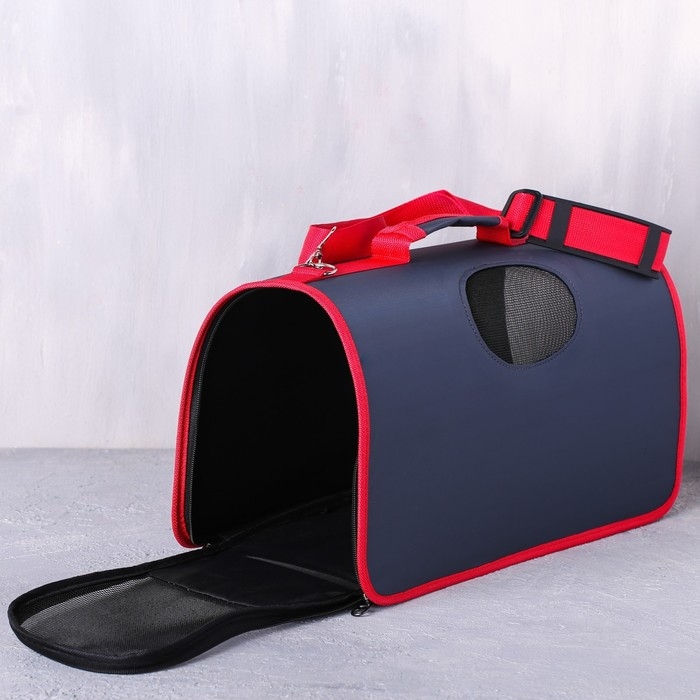 Сумка-переноска раскладная, каркасная «Погнали!» 45x27x20 см Сумка-переноска раскладная, каркасная «Погнали!» 45x27x20 см