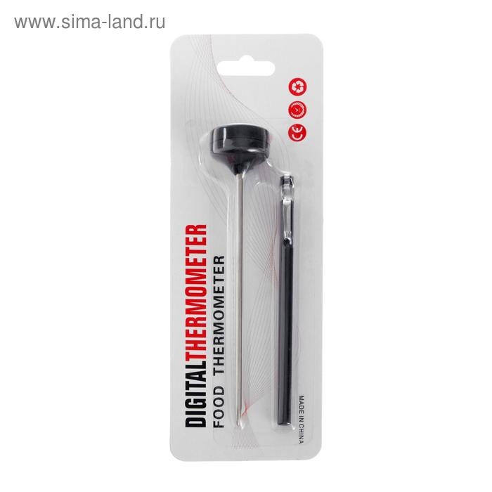 Термометр (термощуп) кухонный TP-100, максимальная температура 300 °C, от LR44, черный