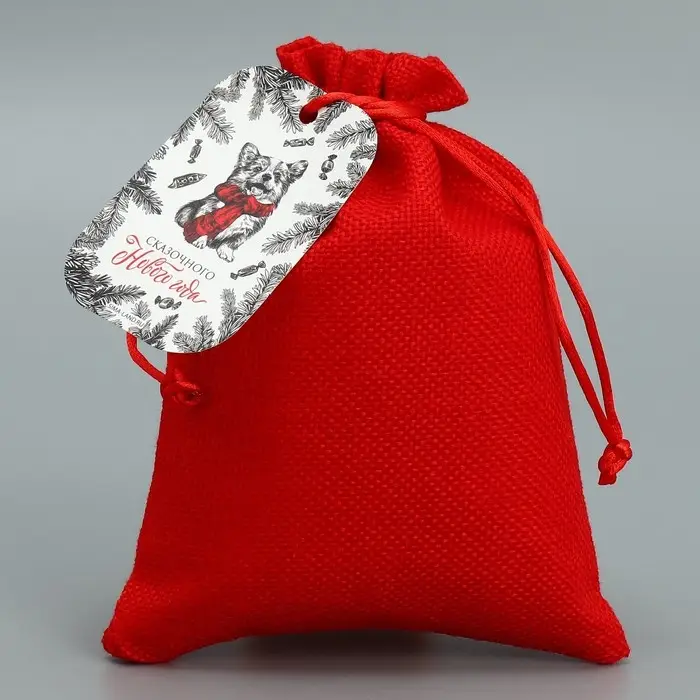 Мешочек подарочный «Сказка», 13 х 18 см +/- 1.5 см Мешочек подарочный «Сказка», 13 х 18 см +/- 1.5 см
