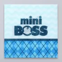 Салфетки бумажные однослойные Mini Boss, 24 × 24 см, 20 шт. Салфетки бумажные однослойные Mini Boss, 24 × 24 см, 20 шт.
