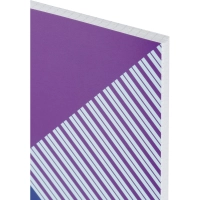 Бизнес-тетрадь А4,96л,обл.карт,греб,кл,Office Style,синяя