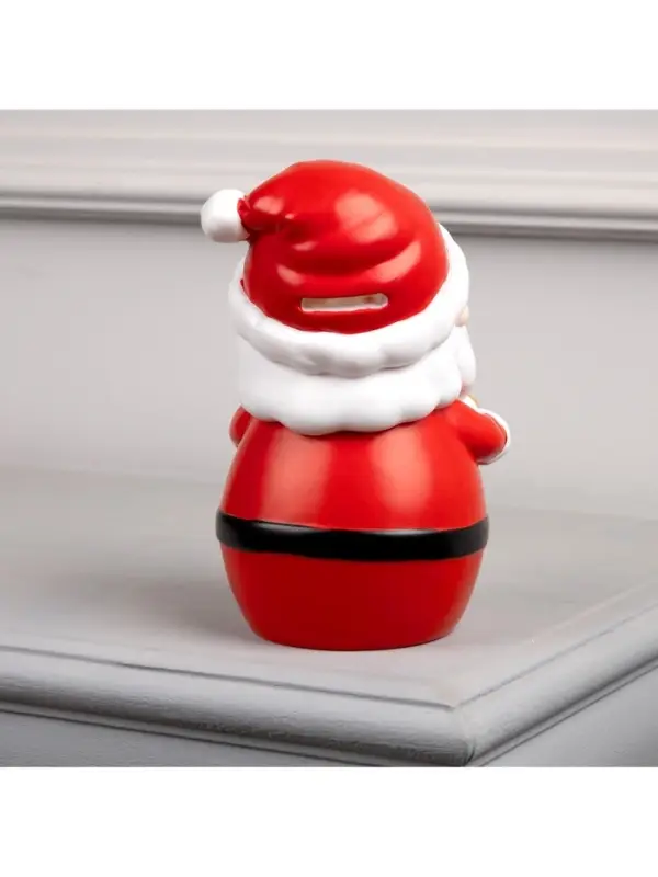 Светодиодная фигура &laquo;Дед Мороз&raquo; 8&times;19&times;8 см, пластик, от батареек LR44&times;3, свечение тёплое белое