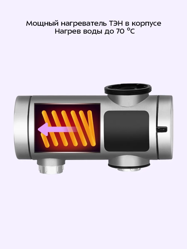 Водонагреватель проточный КТ-6522 - 3300 Вт