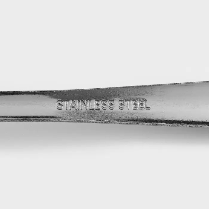 Ложка столовая из нержавеющей стали Доляна «Оптима», длина 17.7 см, толщина 1.2 мм, серебристая Ложка столовая из нержавеющей стали Доляна «Оптима», длина 17.7 см, толщина 1.2 мм, серебристая