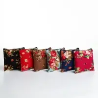 Кошелёк-монетница на молнии 11&times;1&times;8 см, с цветочным принтом, МИКС