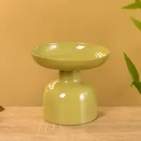 Подсвечник на 1 свечу "Олива" глянцевый 10х10х9 см