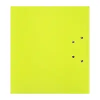 Папка&ndash;регистратор А4, корешок 70 мм, ErichKrause Neon, с арочным механизмом, неоновая, жёлтая, до 450 листов