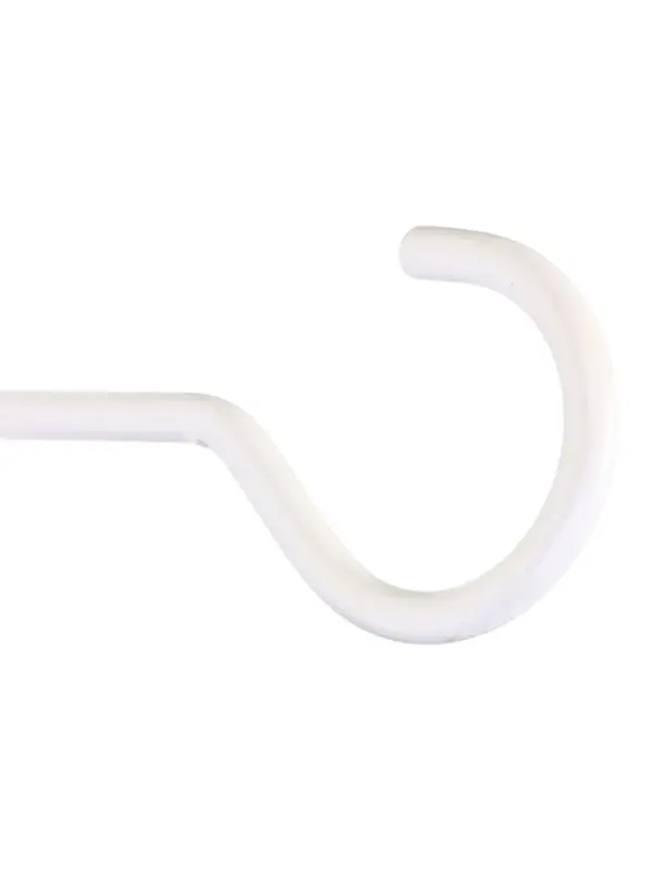 Кронштейн для кашпо настенный/потолочный металл, белый