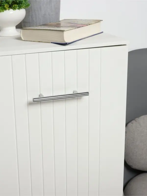 Ручка рейлинг ТУНДРА BISTRO, d=12 мм, м/о 96 мм, цвет хром