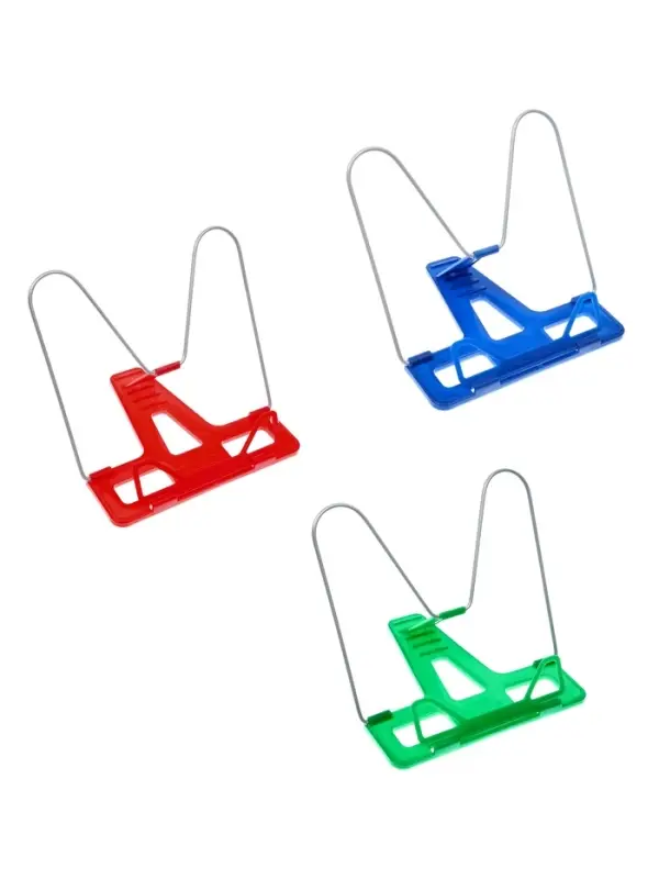 Подставка для книг &laquo;Отличный выбор&raquo;, с пластиковым упором, эконом, МИКС