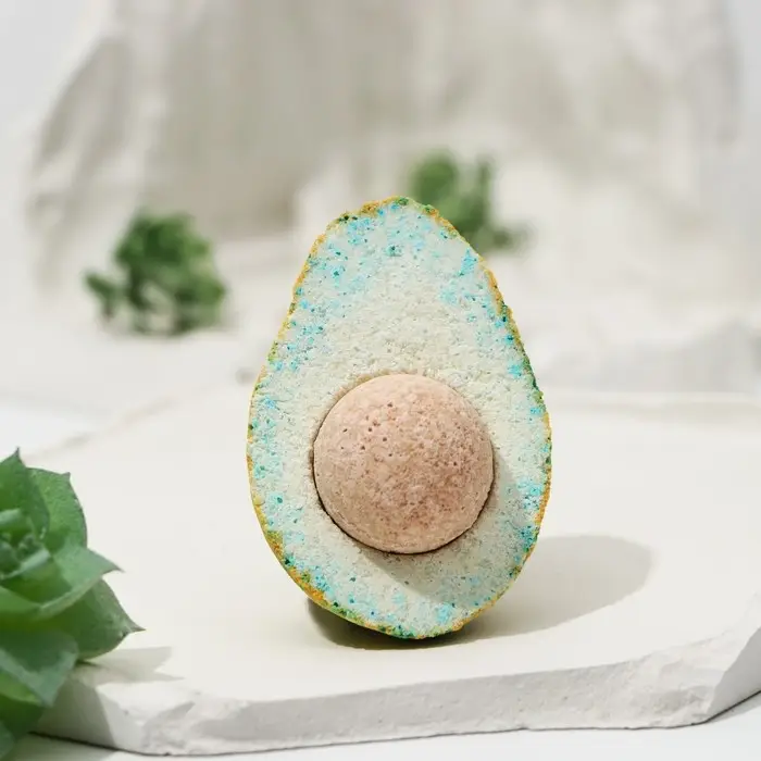 Бомбочка для ванны «Авокадо», 85 г, аромат мяты и яблока, BEAUTY FOOD Бомбочка для ванны «Авокадо», 85 г, аромат мяты и яблока, BEAUTY FOOD