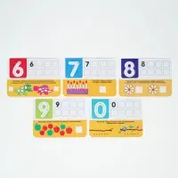 Набор пиши - стирай &laquo;Цифры&raquo;, 10 заданий, 5 карточек, 3+