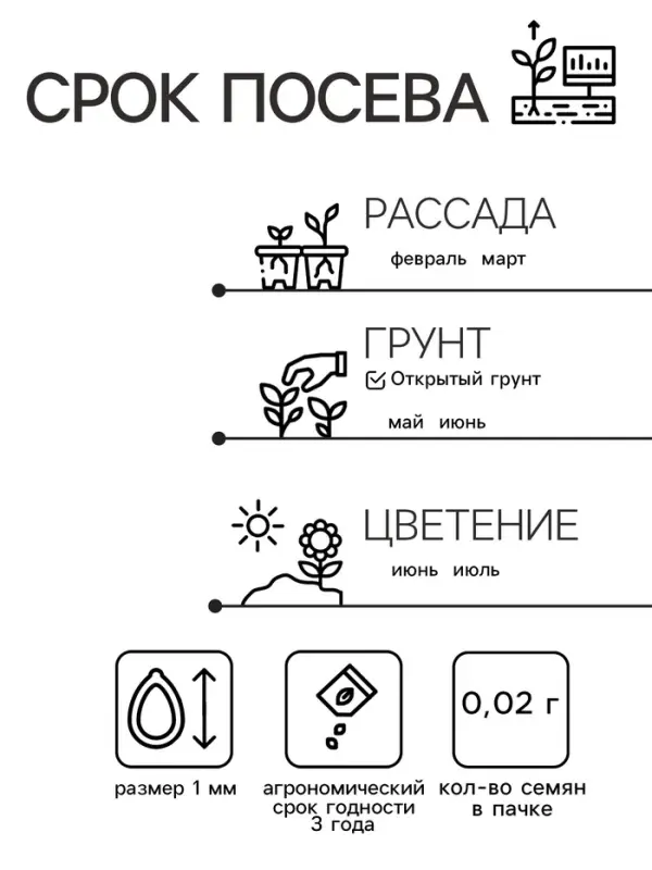 Семена цветов Примула "Ушковая", смесь окрасок, Мн, 0,02 г