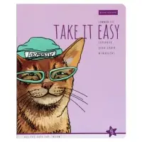 ТЕТРАДЬ 48Л. "EASY LIFE.КОТЫ"