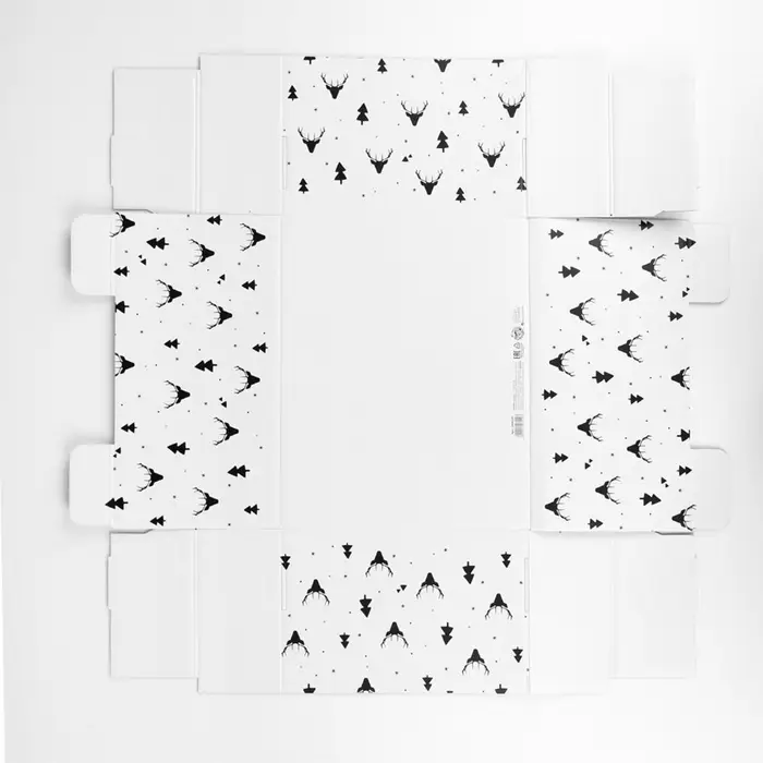 Коробка подарочная новогодняя складная &laquo;Уютный дом&raquo;, 31&times;25.5&times;16 см, Новый год