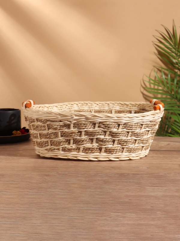 Корзина плетеная 32x25x11 см, ротанг