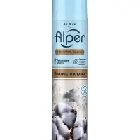 Освежитель воздуха Air pure by Alpen нежность хлопка, аэрозоль, 300 мл