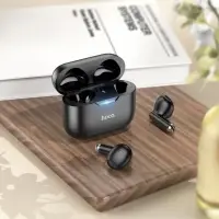 Наушники беспроводные Hoco EW34, TWS, вкладыши, Bluetooth 5.3, 30/250 мАч, чёрные