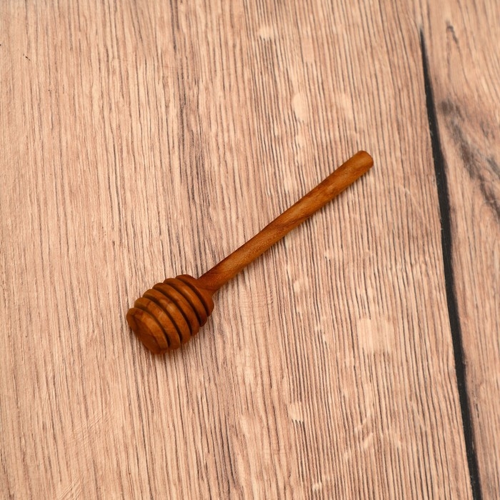 Ложка для мёда 12 см, тиковое дерево Ложка для мёда 12 см, тиковое дерево