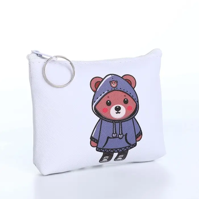 Кошелёк детский &laquo;Мишутки&raquo;, маленький, монетница, МИКС