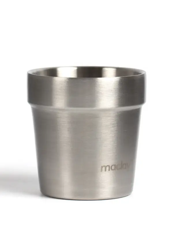 Стакан походный Maclay, 180 мл, нержавеющая сталь, двойное дно