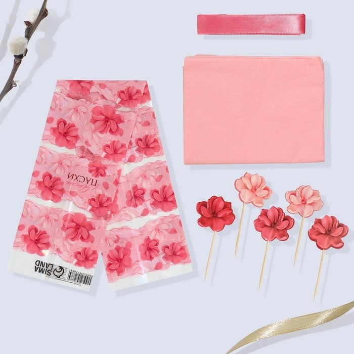 Набор для украшения кулича «Цветочный» на пасху, 18,5 х 16 х 1 см. Набор для украшения кулича «Цветочный» на пасху, 18,5 х 16 х 1 см.