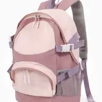 Рюкзак, 1 отделение, 4 кармана, 30&times;14&times;43 см, розовый