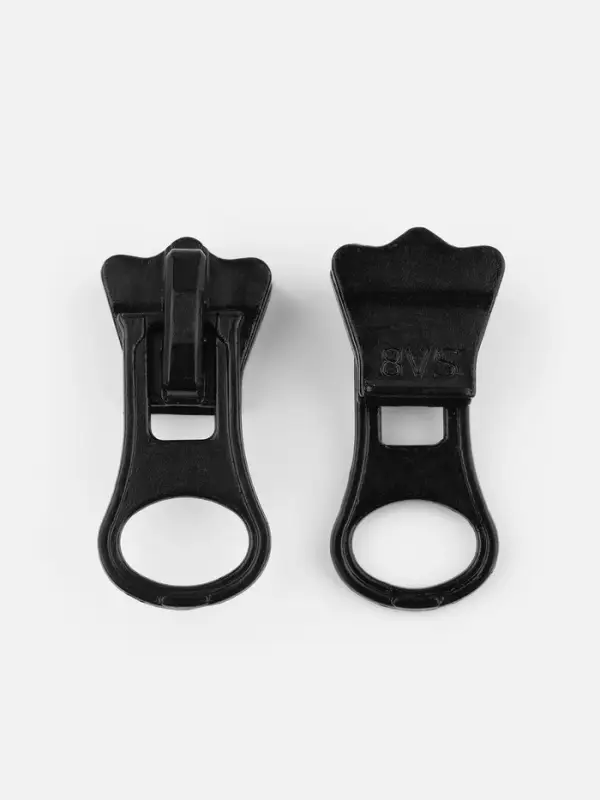 Бегунок для молнии «Трактор», №8, чёрный Бегунок для молнии «Трактор», №8, чёрный