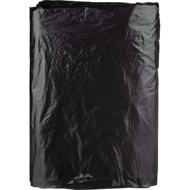 Мешки для мусора ПВД 120л 25мкм 50шт/уп черн 70х110см, Стандарт