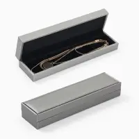 Футляр под браслет/цепочку/часы &laquo;Квадро&raquo; классический, 22&times;5.5, серый