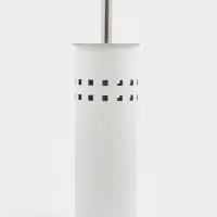 Ёрш для унитаза, нержавеющая сталь, белый