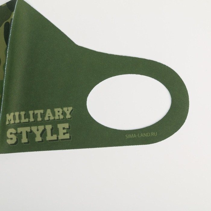 Маска из неопрена многоразовая,  Маска из неопрена многоразовая, "Милитари"