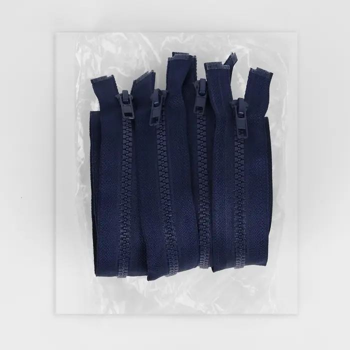 Молния «Трактор», №5, разъёмная, замок автомат, 80 см, тёмно-синяя Молния «Трактор», №5, разъёмная, замок автомат, 80 см, тёмно-синяя