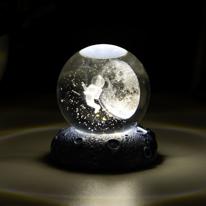 Ночник  Ночник "Космос" LED 1Вт USB 6х6х8см