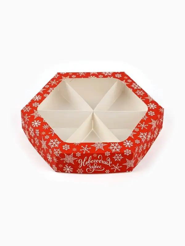 Коробка складная &laquo;Новогодних чудес&raquo;, 20&times;23&times;4 см