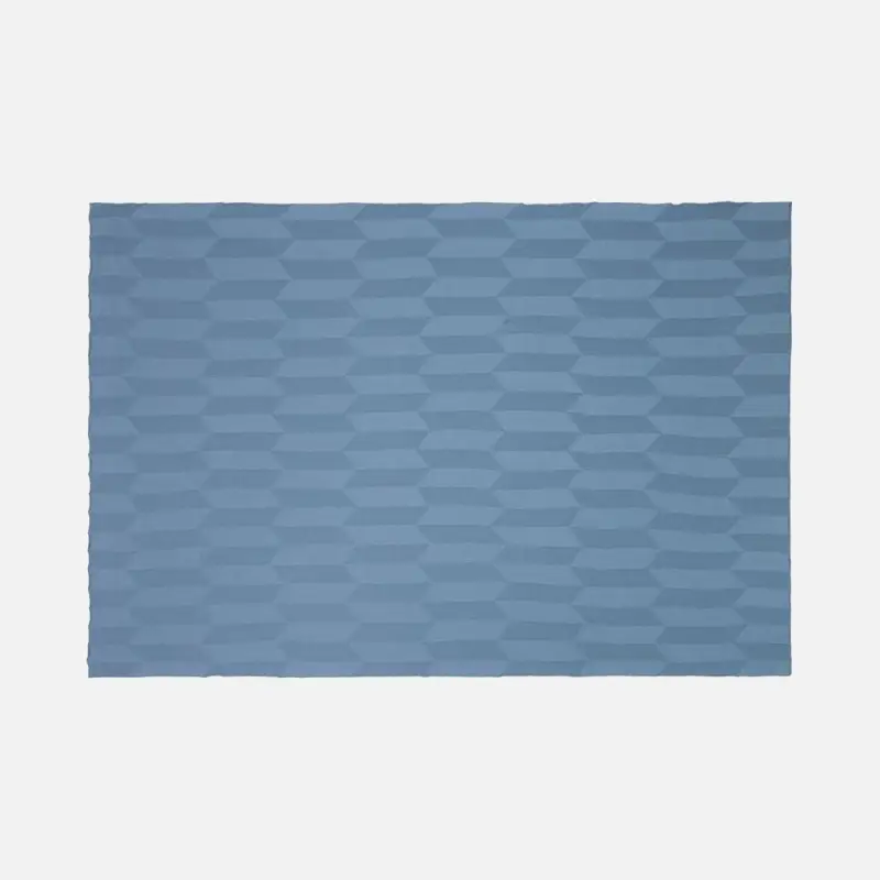 Плед Rombus, синий (дымчатый)