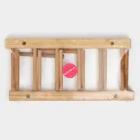 Подставка для разделочных досок и крышек, 26&times;10.5 см, 5 мест, бамбук