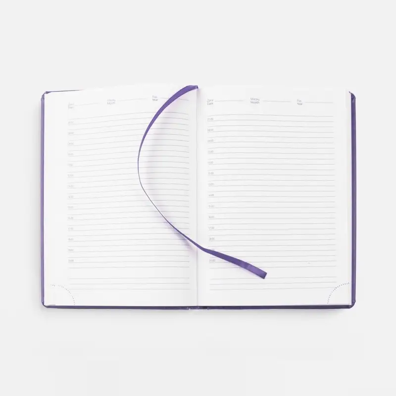 Ежедневник Prizma, недатированный, фиолетовый