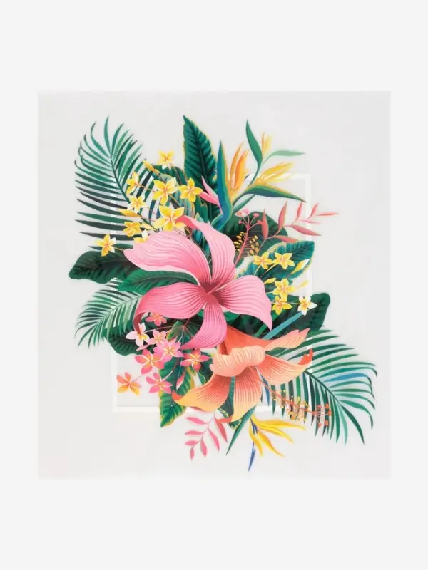 Термонаклейка &laquo;Цветы&raquo;, 17.3&times;20 см