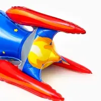 Воздушный шар фольгированный 3D 50" &laquo;Ракета&raquo;