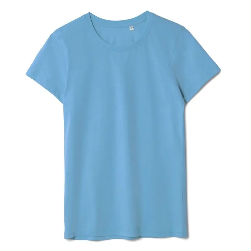 Футболка женская T-bolka Lady голубая, размер L Футболка женская T-bolka Lady голубая, размер L