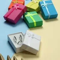 Коробочка подарочная под набор «Неон», 5×8 см, МИКС, вставка белая