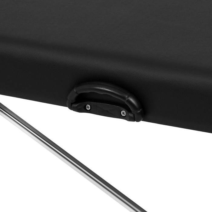 Массажный стол «Колибри» 180×60×70, цвет чёрный