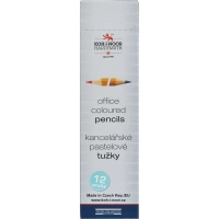 Карандаш двухсторонний KOH-I-NOOR 3433 син+красн,корп.желт. 34330EG001KSRU