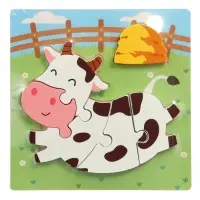 Развивающий деревянный Пазл