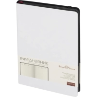 Ежедневник недатированный А5 megapolis soft (белый) 3-470/08