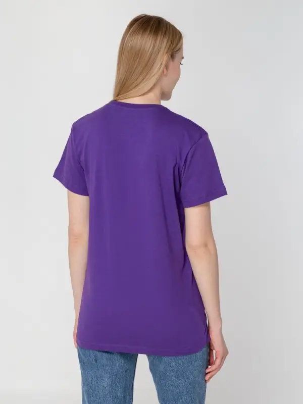 Футболка унисекс T-bolka 160, фиолетовая, размер S Футболка унисекс T-bolka 160, фиолетовая, размер S