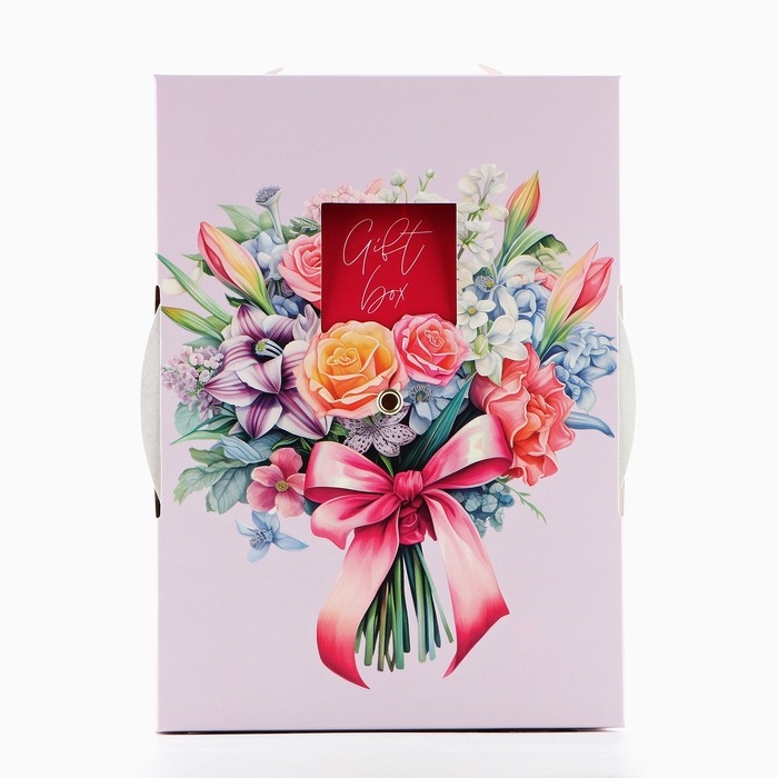 Коробка складная «Букет для тебя », 21 х 15 х 7 см Коробка складная «Букет для тебя », 21 х 15 х 7 см